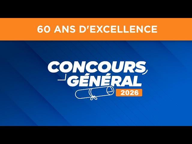 Concours Général 2026 | 60 Years of Excellence - Historical
