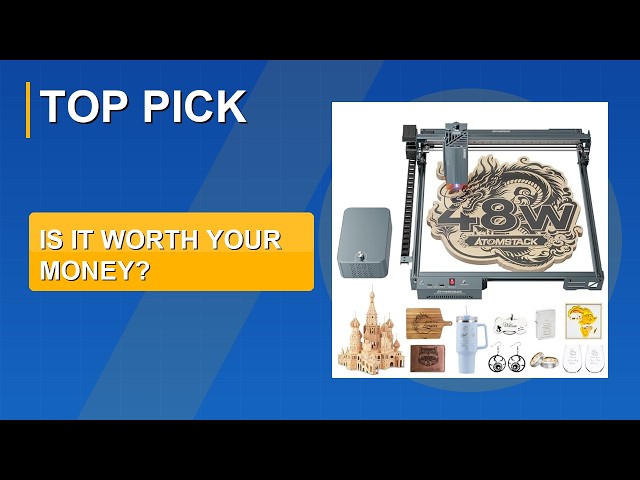 ATOMSTACK 48W Laser Engraver A40 PRO V2 - Worth Buying in 2026?