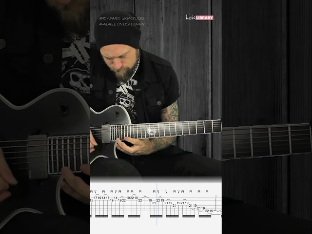 Get the TAB for 21 more blistering Andy James licks on Lick Library 🎸🔥 #guitar #guitartab #shred