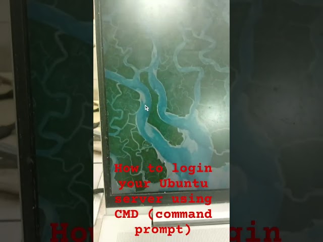 How to login my Ubuntu and aapanel using CMD (Command Prompt)