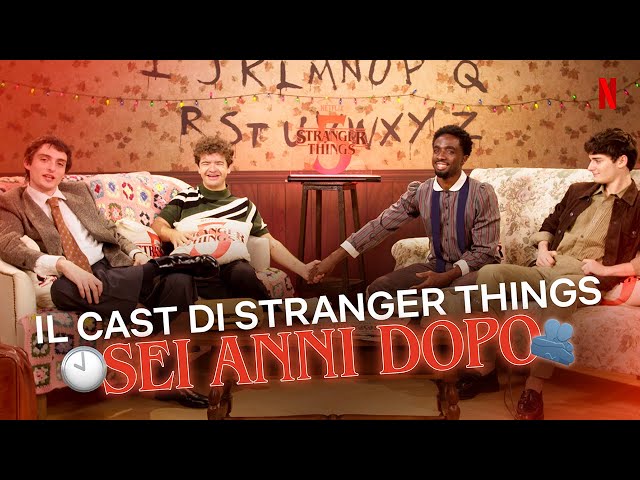 Il cast di STRANGER THINGS riguarda un video di SEI ANNI FA