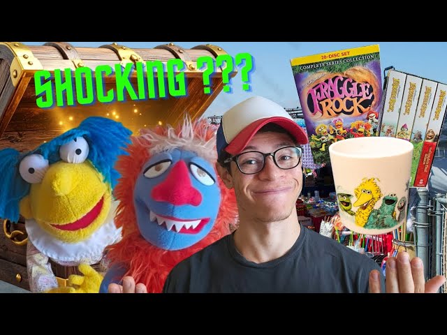 Finding Unbelievable MUPPET Treasures at the Flea Market!
