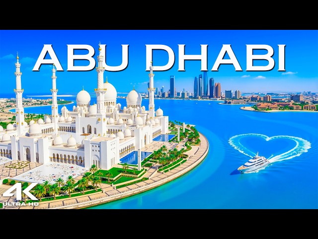 Abu Dhabi 🇦🇪 4K | Sheikh Zayed Mosque, Corniche & The Ultimate Arabian Escape