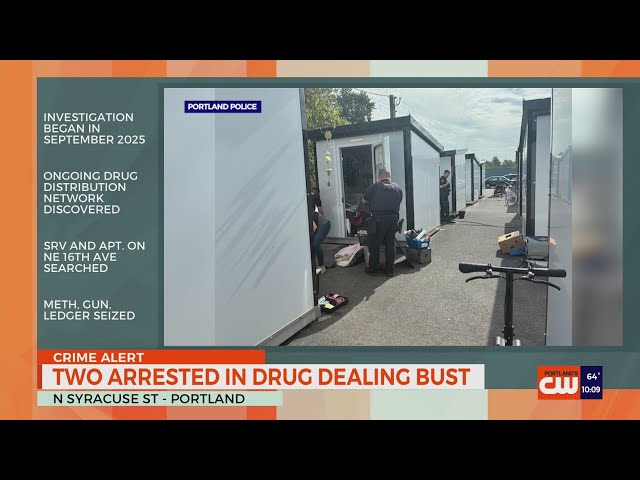 ‘Exploiting vulnerable people’: 2 arrested in connection to drug operation at Safe Rest Village