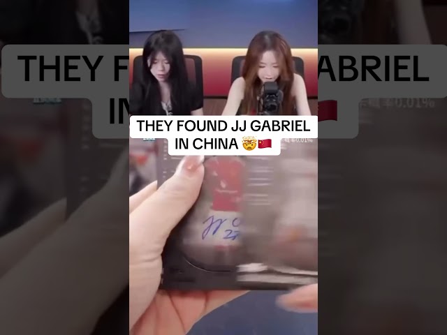 Insane 1-of-1 found in China of JJ Gabriel 💎👀
