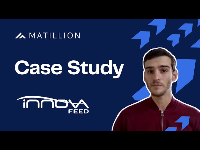 Innovafeed - Enriched, Useful Data Helps This Biotechnology Company Feed the World | Matillion ETL