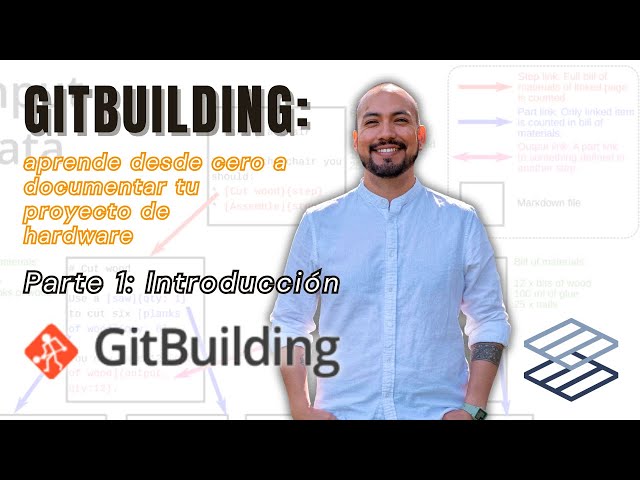 Documentación abierta para tus proyectos de hardware | GitBuilding para Principiantes - Parte 1