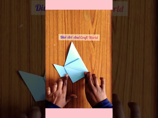 How to make kite using paper / origami kite #shorts