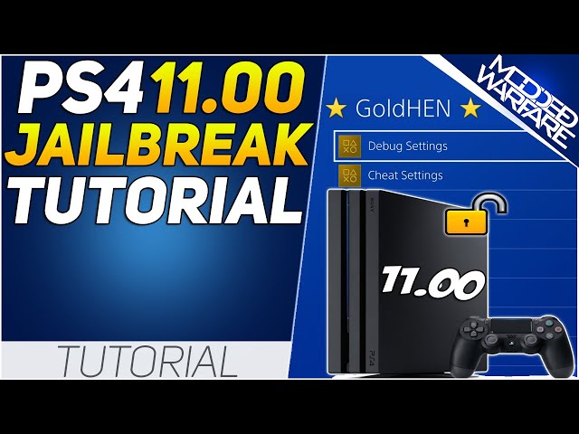 How to Jailbreak the PS4 on 11.00 or lower