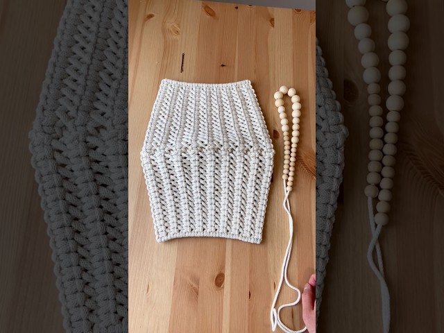 Macrame Bag with Beaded Strap | Full Tutorial in Membership
