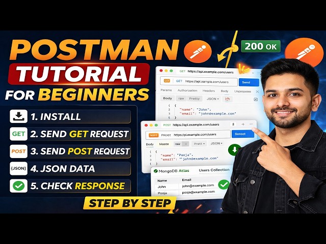 How To Use Postman for API Testing (Step by Step for Beginners) | GET & POST Requests