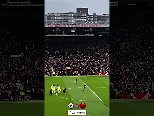 #takemehome #unitedroad #anthem #against #spur #tottenham  #oldtrafford #manchesterunited