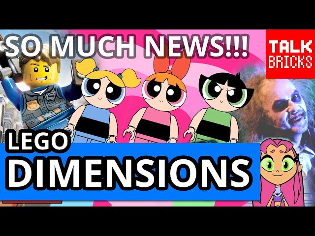 LEGO Dimensions Reddit AMA Breakdown! Powerpuff Girls! Starfire?! Beetlejuice! LEGO City Undercover!