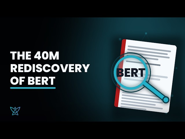 Jev is the rediscovery of BERT — $40M, 17M views, a 2018 architecture