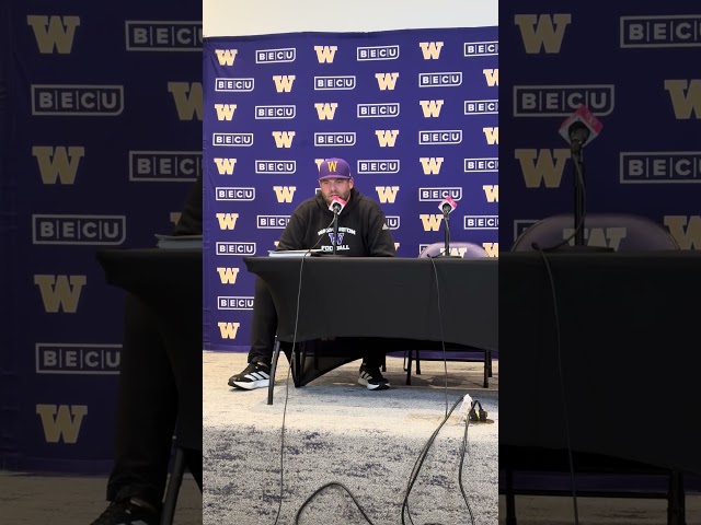 John Mills provided a BOOST for Washington Huskies at left tackle #godawgs #gohuskies #purplereign