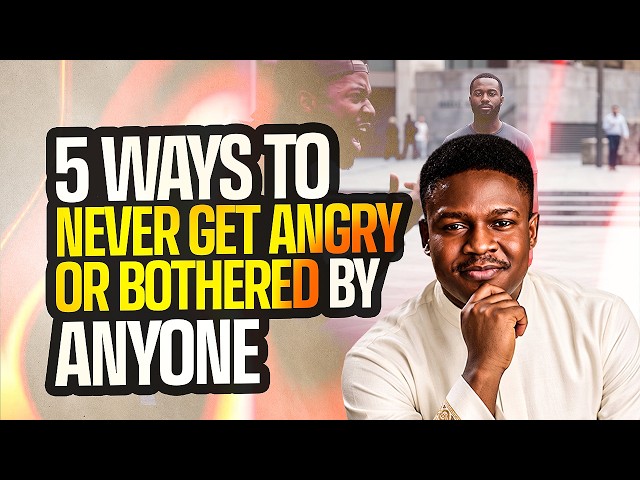 5 Ways to Never Get Angry or Bothered By Anyone | Biblical Wisdom | Joshua Generation