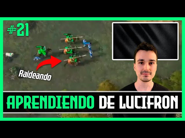 🧑‍🎓 APRENDIENDO de LUCIFRON con ABASIDAS #21  | Aula AGE OF EMPIRES 4