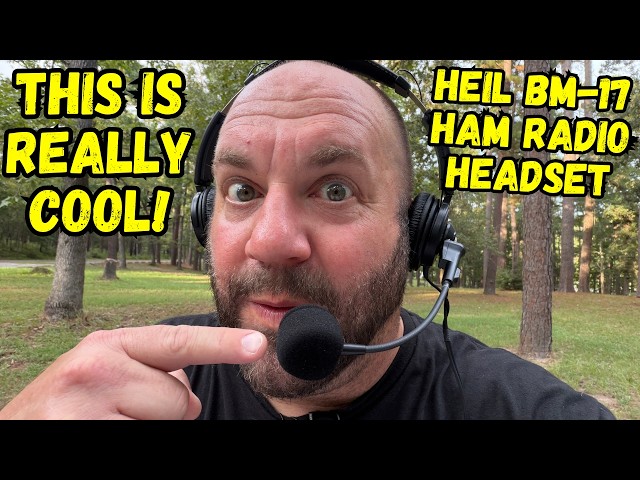 Heil BM-17 Ham Radio Headset Review.  It Sounds GREAT!!
