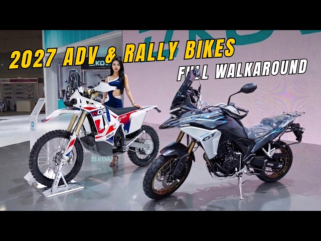 16 NEW Adventure & Rally Bikes to Expect at EICMA 2026 | Kove, ZXMoto, Morini, & More!