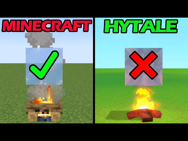 hytale vs minecraft v1