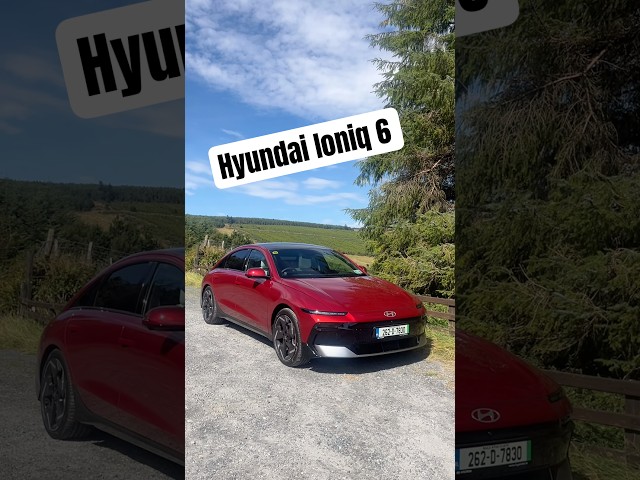 2026 Hyundai Ioniq 6 electric saloon #hyundai #ioniq6