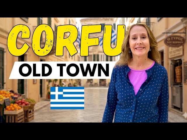 One Day In Corfu Old Town | Beautiful Corfu Greece 🇬🇷