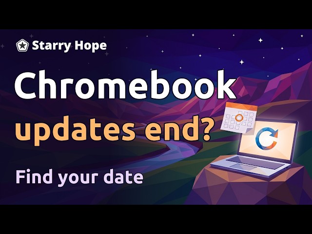 Update a Chromebook and Check When Its Updates End