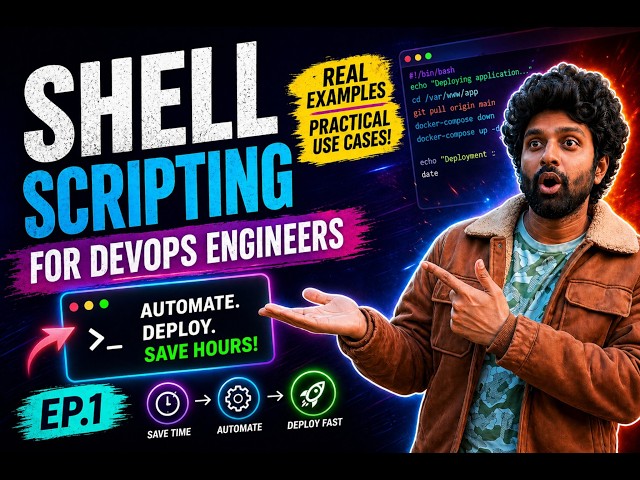 Shell Scripting for DevOps Engineers | Why It Matters in Real Projects (Beginner Friendly)