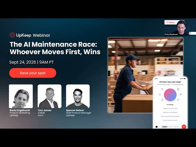The AI Maintenance Race: Whoever Moves First, Wins