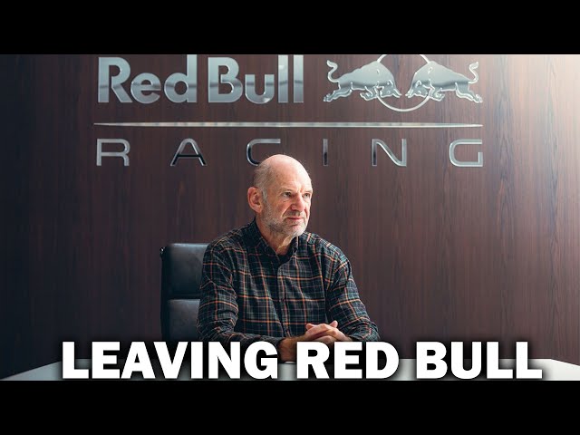 ADRIAN NEWEY UNHAPPY AND LEAVING RED BULL AT THE END OF THE SEASON