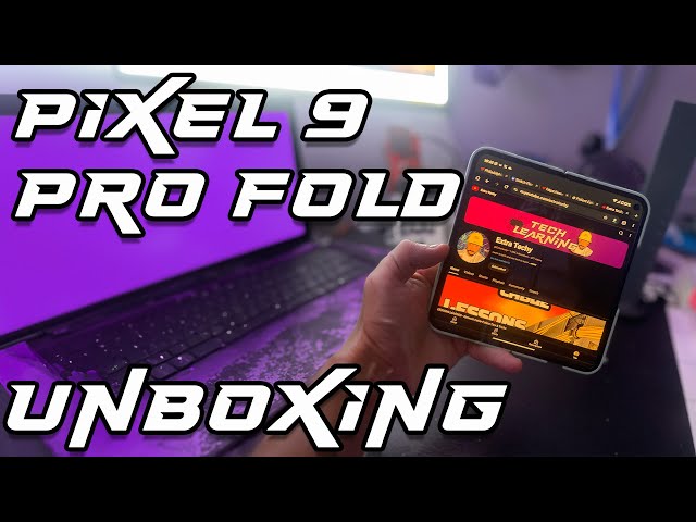 Unboxing the Pixel 9 Pro Fold and First Thoughts #googlepixel