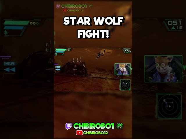 Star Wolf Fight on Venom 2! #starfox #remake #gaming