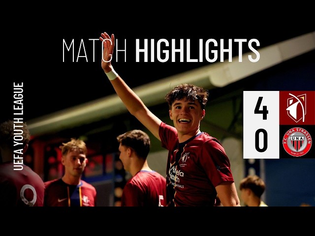 Cardiff Met 4-0 UNA Strassen | UEFA Youth League Highlights