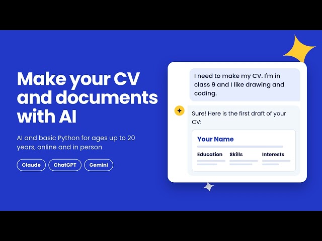 Make Your CV and Documents with Ai | Ai and Python Classes in Karachi