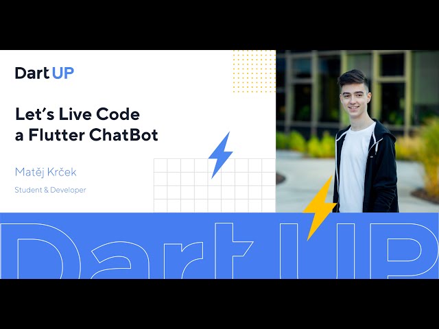 Let’s Live Code a Flutter ChatBot — Matěj Krček