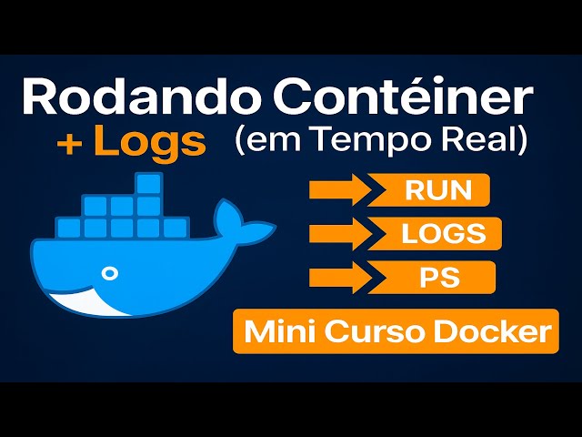 Running Containers + Real-Time Logs — Docker Mini-Course for Spring Boot Developers