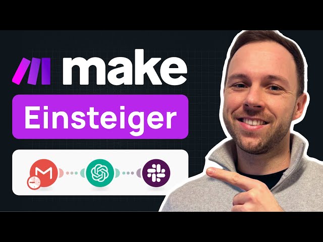 KI Automatisierungen mit MAKE.COM (SUPER EINFACH)