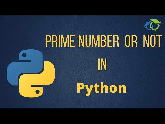 Prime Number in Python