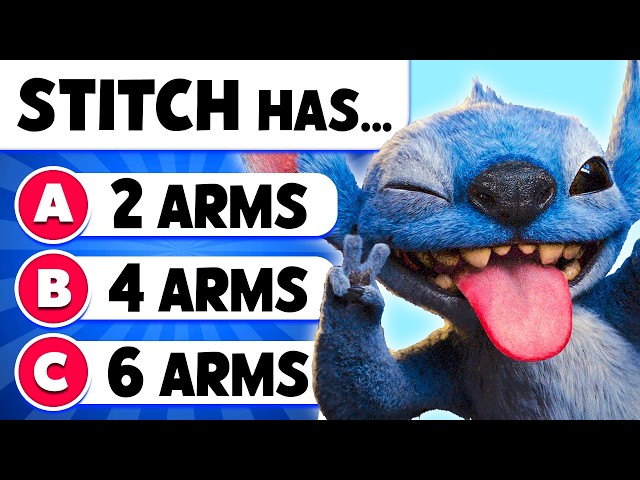 LILO & STITCH Quiz 🎬🐨💙 How Much Do You Know About Lilo & Stitch 2025 Movie? | Stitch is Back!