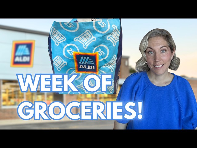 Weekly Grocery Haul! 🛒 In store at ALDI