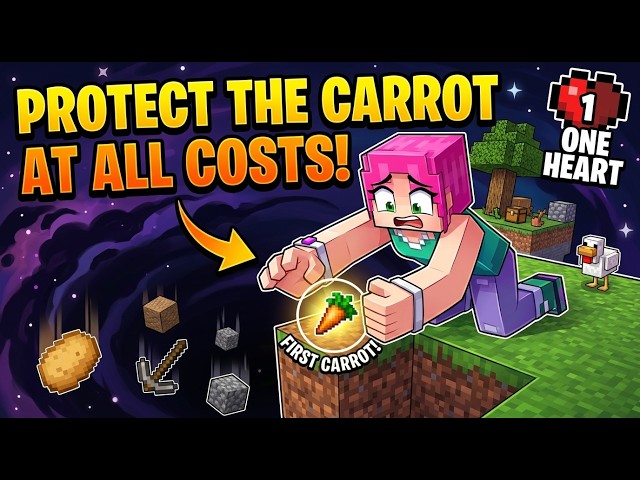 Protect the Carrot at ALL COSTS! | Skyblock Days 70-80