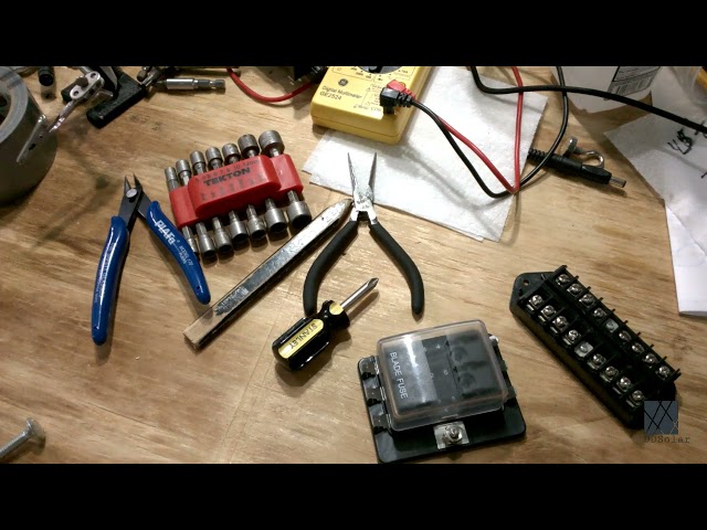 Solar Power Equipment Board Install Part 1