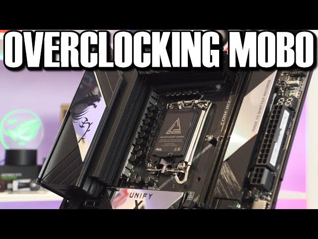 Overclocking Motherboard   MSI Z890 Unify X Arrow lake
