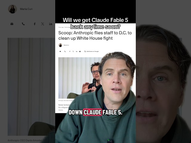 Will Claude Fable 5 come back?!? #ai #ainews #claude