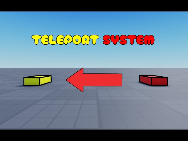 Roblox studio scripting tutorial #2 - How to Make a Teleport System