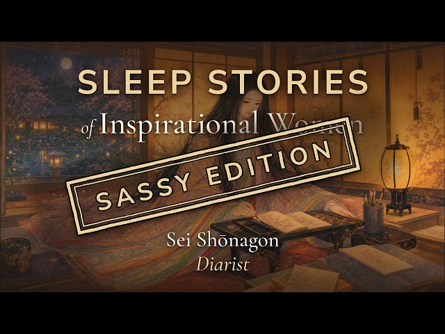 Sei Shōnagon, Diarist - Sassy Sleep Story of an Inspirational Woman (Sassy Edition)