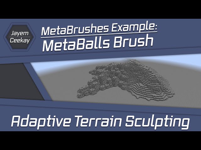 MetaBrushes Example: MetaBalls Brush