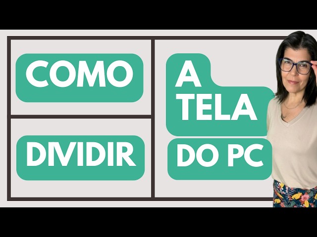 Windows Lesson - How to Split the Windows Screen: Increase Your Productivity on Your PC