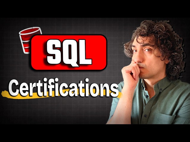 Best SQL Certifications for Data Analysts and Data Engineers