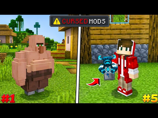 I Added the Most CURSED Mods to Minecraft...💀
